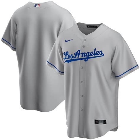 grey la dodgers jersey